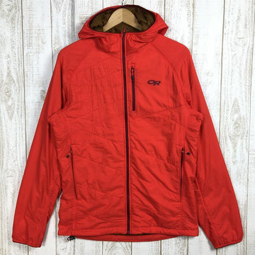 【Men's M オレンジ系】Outdoor Research ( アウトドアリサーチ ) リフュージ エア フーデッド ジャケット Refuge Air Hooded Jacket アクティブインサレーション フーディ 271426 International Men's 化繊インサレーション アウター ジャケット トップス ウェア - 【公式】2ndGEAR（セカンドギア）Webショップ【登山用品・アウトドア用品専門 買取販売店】