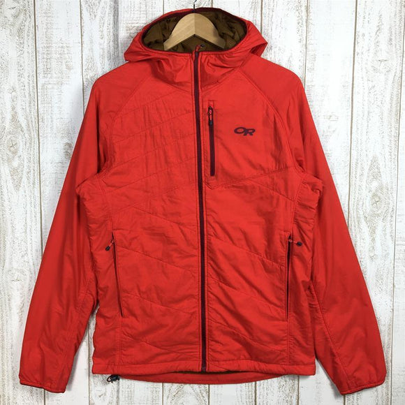 【Men's M オレンジ系】Outdoor Research ( アウトドアリサーチ ) リフュージ エア フーデッド ジャケット Refuge Air Hooded Jacket アクティブインサレーション フーディ 271426 International Men's 化繊インサレーション アウター ジャケット トップス ウェア - 【公式】2ndGEAR（セカンドギア）Webショップ【登山用品・アウトドア用品専門 買取販売店】