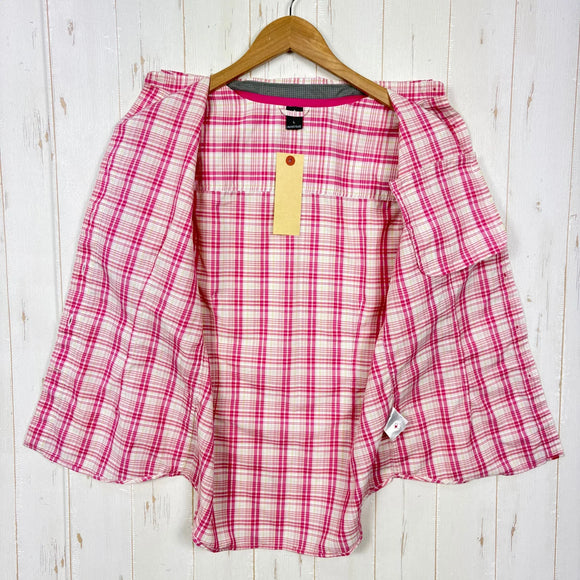 【Women's L ピンク系】 Montbell ( モンベル ) WIC.ライトシングルポケットハーフスリーブシャツ ポリエステル ウェア トップス インナー シャツ ショートスリーブシャツ 化繊 z00054010  化繊 ショートスリーブシャツ インナー シャ