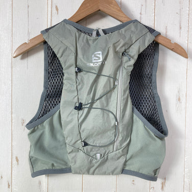 【Unisex XS グレー系】 Salomon ( サロモン ) アクティブ スキン 4 ACTIVE SKIN 4 ポリエステル バッグ ストレージ ランニングベスト ベストパック z00059761  ランニングベスト ベストパック バッグ ストレージ
