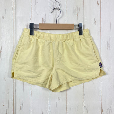 【Women's S イエロー系】 2018 Patagonia ( パタゴニア ) ベアリー バギーズ ショーツ 2 1/2インチ Women's Barely Baggies Shorts - 2 1/2 inches CSTY DWR｜パッカブル系軽量ショーツ ナ