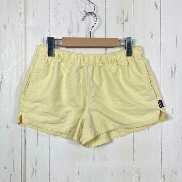 【Women's S イエロー系】 2018 Patagonia ( パタゴニア ) ベアリー バギーズ ショーツ 2 1/2インチ Women's Barely Baggies Shorts - 2 1/2 inches CSTY DWR｜パッカブル系軽量ショーツ ナ