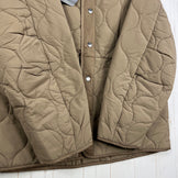 【Women's M ベージュ系】 Wildthings ( ワイルドシングス ) キルティング ノーカラー ジャケット Quilting No Collar Jacket WTL24105SN TAUPE z00056185 TAUPE 化繊インサレーション アウター