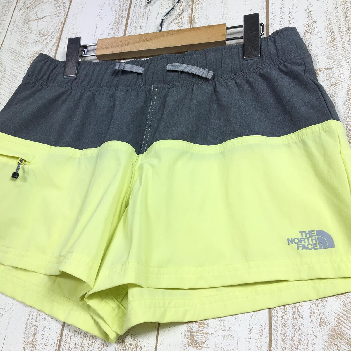 【Women's L イエロー系】 The North Face ( ザ・ノースフェイス ) フレキシブル ボード ショーツ Flexible Board Shorts ストレッチ ランニングパンツ NBW41788 Asian Women's  化繊 ショーツ ショー