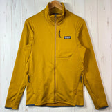 [男款 XS 黄色] 2024 Patagonia R1 保暖夹克 RPBN 涤纶羊毛夹克 z00053869 RPBN 羊毛外套