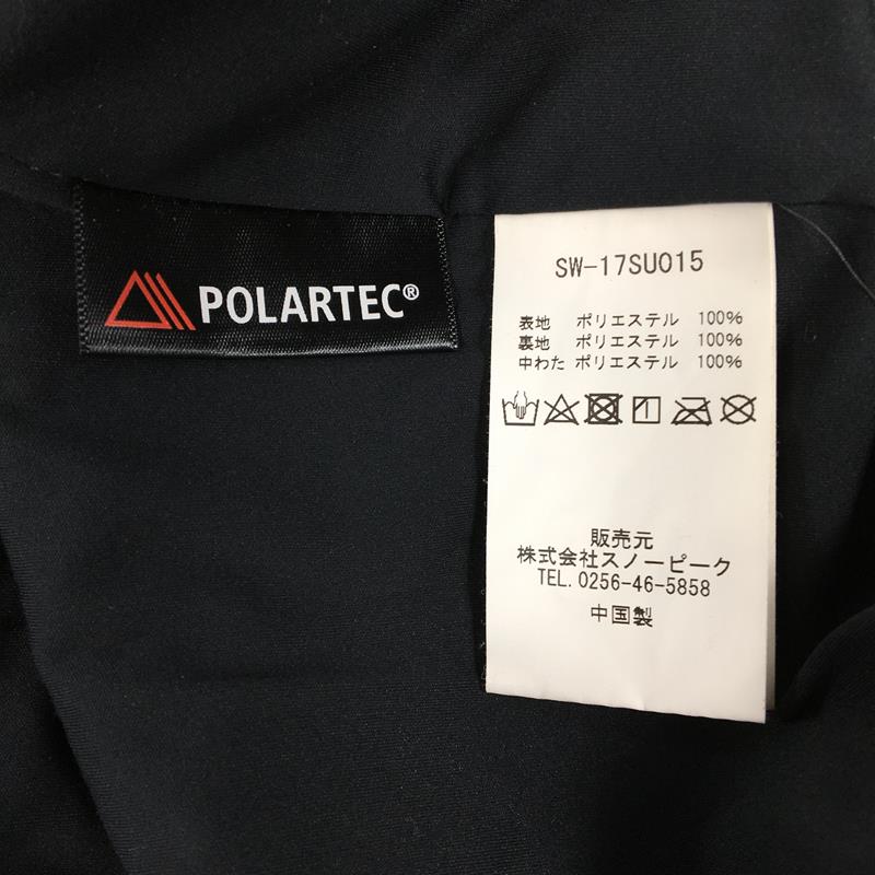 [男款 M 黑色] Snowpeak 柔性保暖裤 Polartec Alpha 主动保暖弹力 SW-17SU015 亚洲男式