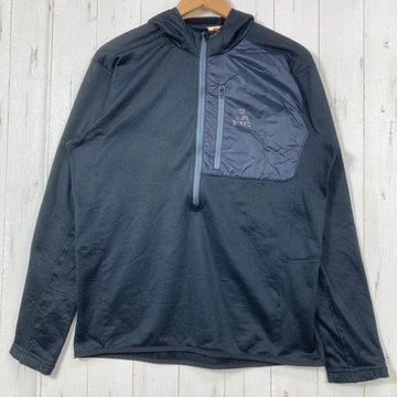 【Men's M ブラック系】 Static ( スタティック ) アドリフト ハーフ ジップ フーディ Adrift Half Zip Hoody ポリエステル ウェア トップス アウター ジャケット フリース Teijin Octa ( 帝人オクタ ) z000