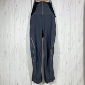 【Men's S グレー系】 Mountain Hardwear ( マウンテンハードウェア ) ダイバーター ビブ Diverter Bib Dry.Q Elite|3レイヤー|フルサイドジップ|ゲイター ナイロン ウェア ボトムス ロングパンツ ハードシェル