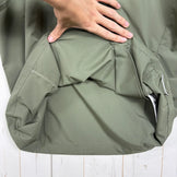 【中性 S 绿色系】Houdini (胡迪尼) Weather Tee 天气T恤 涤纶 运动服 上衣 内衣 衬衫 短袖T恤 圆领 化纤 z00058014 化纤 短袖T恤 圆领
