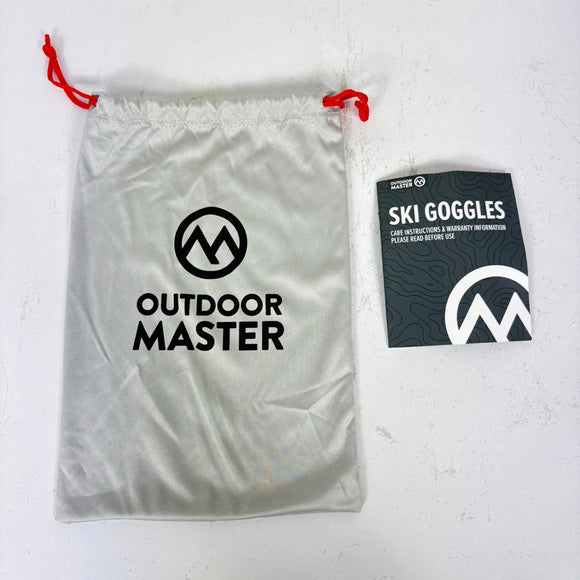 【OneSize ブラック系】 Outdoor Master（アウトドア マスター） フレームレス ミラーゴーグル ウェア ウェア小物 アイウェア ゴーグル z00057869  ゴーグル アイウェア ウェア小物 ウェア