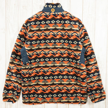 【Men's L オレンジ系】 Marmot ( マーモット ) ネイティブ ジャガード フリース ジャケット Native Jacquard Fleece Jacket ポリエステル ウェア トップス アウター ジャケット フリース z00050318 フリース - 【公式】2ndGEAR（セカンドギア）Webショップ【登山用品・アウトドア用品専門 買取販売店】