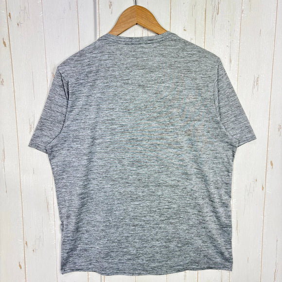 【Men's M グレー系】 2019 Patagonia ( パタゴニア ) キャプリーン クール デイリー シャツ Cap Cool Daily Shirt FEA ポリエステル ウェア トップス インナー シャツ ショートスリーブTシャツ クルーネック 化繊