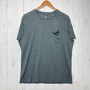 【Men's L グレー系】 Millet ( ミレー ) ヘザー メッシュ クルー ショート スリーブ Heather Mesh Crew Short Sleeve ポリエステル ウェア トップス インナー シャツ ショートスリーブTシャツ クルーネック 化繊-1