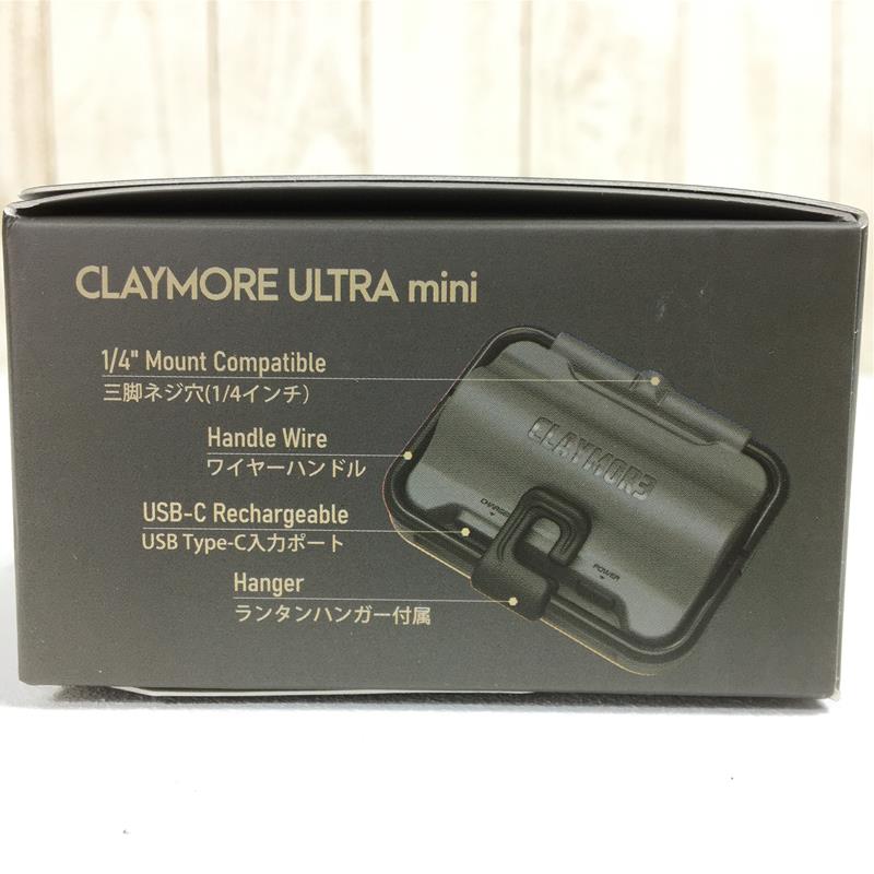 【OneSize グレー系】 Claymore ( クレイモア ) ウルトラミニ Ultra Mini 500ルーメン Usb充電 3500Mah Ledランタン ランプ 投光器 Clc-401Dg CLC-401 Dark Gray ランタン ライティングギア