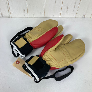 【Unisex M レッド系】 Reusch ( ロイシュ ) ハイランド アールテックス エックスティー ロブスター Highland R-TEX XT Lobster ファイアーレッド / キャメル 化繊ダウン ウェア ウェア小物 グローブ 手袋 z000598