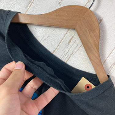 【Men's M ブラック系】 2018 Patagonia ( パタゴニア ) フィッツロイ スコープ オーガニック Tシャツ Fitz Roy Scope Organic T-Shirt オーガニックコットン ウェア トップス インナー シャツ ショートスリーブ