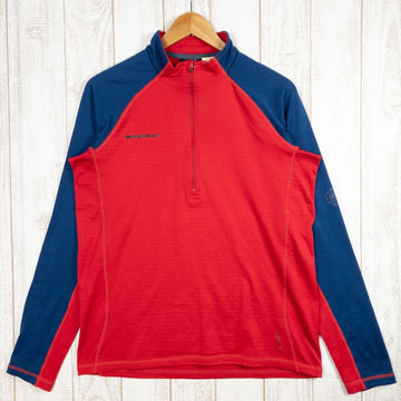 【Men's L レッド系】 Mammut ( マムート ) アタカゾ ジップ プルオーバー Atacazo Zip Pull ポーラテック パワードライ フリース 1041-06340 Men's Inferno Space 化繊 ロングスリーブシャツ インナー - 【公式】2ndGEAR（セカンドギア）Webショップ【登山用品・アウトドア用品専門 買取販売店】