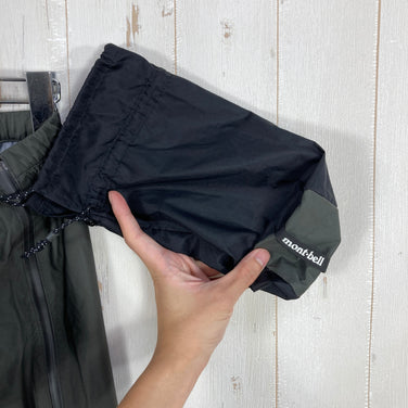 【Men's L グレー系】 Montbell ( モンベル ) ストレッチレイン フルジップパンツ Men's Stretch Rain Full Zip Pants ストレッチドライテック 3レイヤー サイドフルオープン ナイロン ウェア ボトムス ロングパン