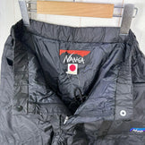 Nanga Original Down Pants, Men Size M, Black (z00056063), Down-Insulated Long Pants.