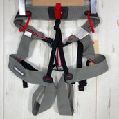 【Unisex S グレー系】 Zeropoint By Montbell ( ゼロポイント By モンベル ) L.W. シット ハーネス L.W. Sit Harness アルパインクライミング用 軽量ハーネス ナイロン ロッククライミングギア z0006096