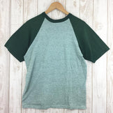 【Men's XL グリーン系】 80S Longs Peak ラグラン ヘザー Tシャツ 希少なアウトドアTシャツ ビンテージ International Men's 化繊 ショートスリーブTシャツ クルーネック インナー シャツ トップス ウェア - 【公式】2ndGEAR（セカンドギア）Webショップ【登山用品・アウトドア用品専門 買取販売店】