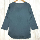 【Men's M ブルー系】 Atelier Blue Bottle ( アトリエブルーボトル ) × Sn Supernatural ハイカーズ リブ Tシャツ 8部袖 Hiker'S Rib T-Shirt 8Sleeve ウール 生産終了モデル 入手困難 S - 【公式】2ndGEAR（セカンドギア）Webショップ【登山用品・アウトドア用品専門 買取販売店】