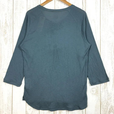 【Men's M ブルー系】 Atelier Blue Bottle ( アトリエブルーボトル ) × Sn Supernatural ハイカーズ リブ Tシャツ 8部袖 Hiker'S Rib T-Shirt 8Sleeve ウール 生産終了モデル 入手困難 S - 【公式】2ndGEAR（セカンドギア）Webショップ【登山用品・アウトドア用品専門 買取販売店】