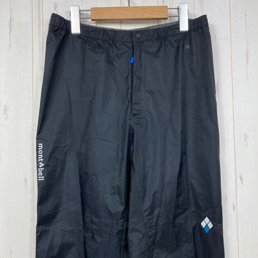 【Men's M ブラック系】 Montbell ( モンベル ) ストームクルーザー フルジップパンツ ナイロン ウェア ボトムス ロングパンツ レインシェル z00058506  レインシェル ロングパンツ ボトムス ウェア