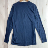 【Men's M ネイビー系】 Berghaus ( バーグハウス ) クルーネック メリノウール ベースレイヤー Crow Neck Merino Wool Baselayer メリノウール ウェア トップス インナー シャツ ロングスリーブTシャツ クルーネック