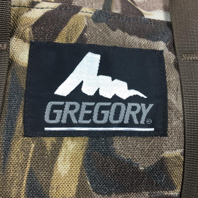 [OneSize 棕色] Gregory 行李袋 S 行李袋 S 34L 湿地迷彩美国制造 Cordura 尼龙银牌旧标签 2004 年限量难以获得湿地迷彩腰包