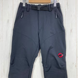 【Men's XS ブラック系】 Mammut ( マムート ) トレッカーズ アドバンスド パンツ Trekkers Advanced Pants ナイロン ウェア ボトムス ロングパンツ ソフトシェル z00057657  ソフトシェル ロングパンツ ボトムス ウ