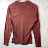 Men's Small Green 2013 Patagonia Capilene 2 Lightweight Crew Polyester T-Shirt, Long Sleeve Crew Neck