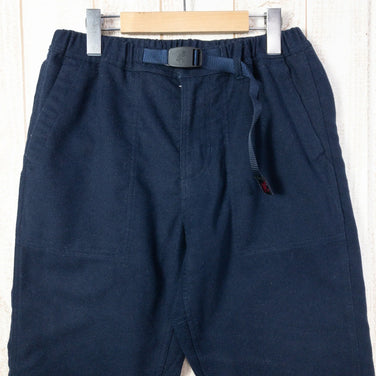 【Men's S ネイビー系】 Gramicci ( グラミチ ) ウール ルーズ テーパード パンツ Wool Loose Tapered Pants ポリエステル GUP-17F022 Men's Double Navy ウール ロングパンツ ボトムス ウェア - 【公式】2ndGEAR（セカンドギア）Webショップ【登山用品・アウトドア用品専門 買取販売店】