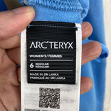 【Women's 6 ブルー系】 Arcteryx ( アークテリクス ) エンブレム フリース ジョガー ウィメンズ Emblem Fleece Jogger Women's Glacial オーガニックコットン テーパード オーガニックコットン ウェア ボトムス