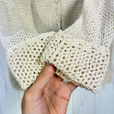 【Women's M ベージュ系】 Llbean ( エルエルビーン ) ニット カーディガン Knit Cardigan ウェア トップス アウター ジャケット コットン z00060527  コットン アウター ジャケット トップス ウェア