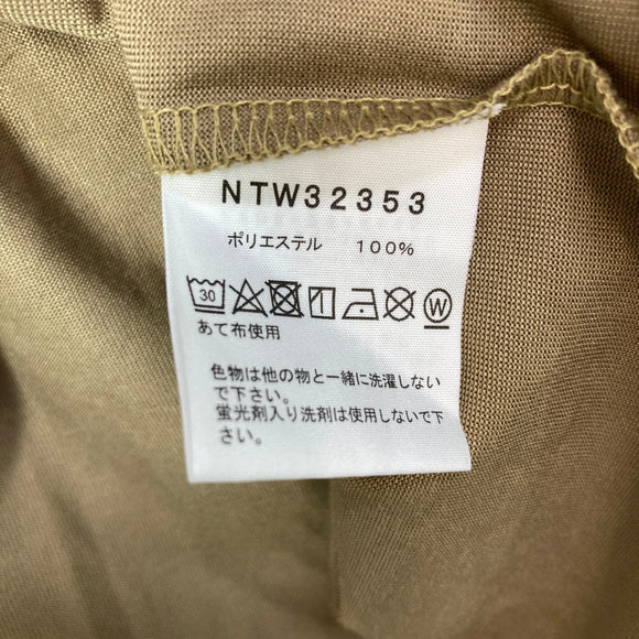 【Women's L ベージュ系】 The North Face ( ザ・ノースフェイス ) ショートスリーブ カラフル ロゴ ティー S/S Colorful Logo Tee ポリエステル ウェア トップス インナー シャツ ショートスリーブTシャツ クルーネック