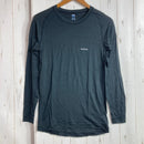 【Men's M ブラック系】 Montbell ( モンベル ) スーパーメリノウール L.W ラウンドネックシャツ Super Merino Wool L.W Round Neck Shirt メリノウール ウェア トップス インナー シャツ ロングスリーブTシ-1