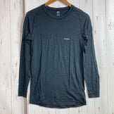 【Men's M ブラック系】 Montbell ( モンベル ) スーパーメリノウール L.W ラウンドネックシャツ Super Merino Wool L.W Round Neck Shirt メリノウール ウェア トップス インナー シャツ ロングスリーブTシ
