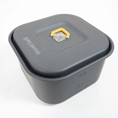 【OneSize グレー系】 Montbell ( モンベル ) アルパインクッカー スクエア 12+13 セット 1124599 クッカー コッフェル クックウェア - 【公式】2ndGEAR（セカンドギア）Webショップ【登山用品・アウトドア用品専門 買取販売店】