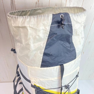 Klymit Motion 60 Nylon Storage Backpack, Size S/M, Ivory, 55L-79L Capacity (z00054115)