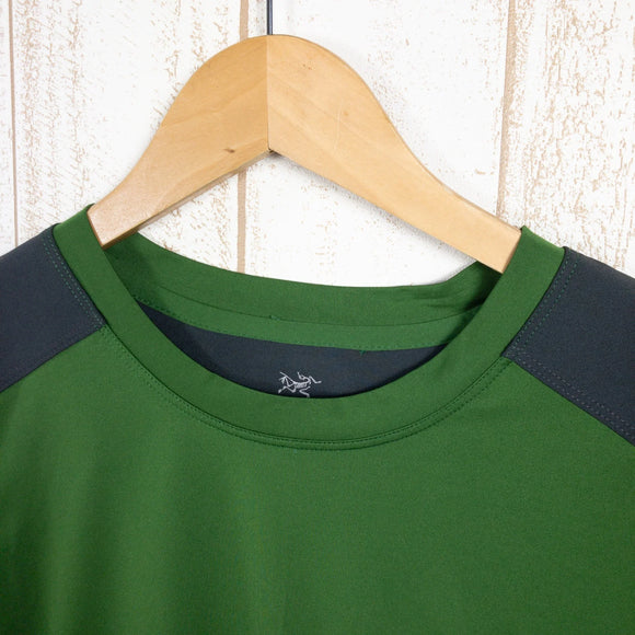 【Men's M グリーン系】 Arcteryx ( アークテリクス ) イーサー コンプ クルー ショートスリーブ Ether Comp Crew SS ポリエステル 12138 Men's 化繊 ショートスリーブTシャツ クルーネック インナー シャツ トップ - 【公式】2ndGEAR（セカンドギア）Webショップ【登山用品・アウトドア用品専門 買取販売店】