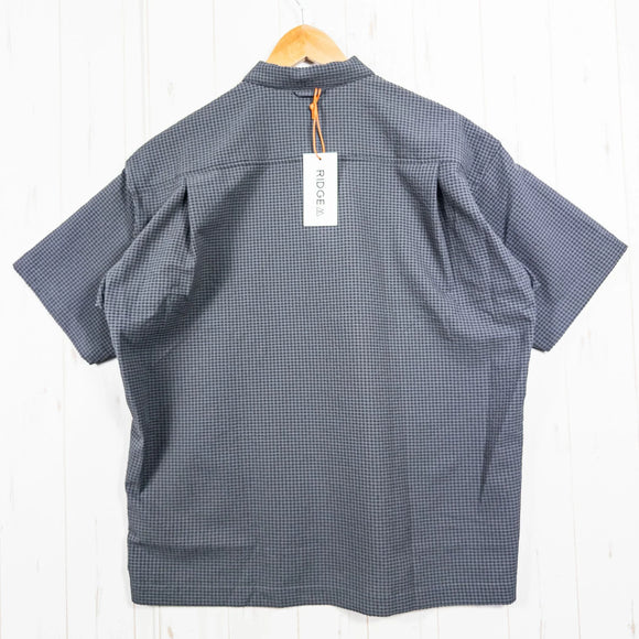 【Men's L グレー系】 Ridge Mountain Gear ( リッジマウンテンギア ) コンフィー プルオーバー ショートスリーブ シャツ Comfy Pullover Short Sleeve Shirt Charcoal Slate ポリエステル