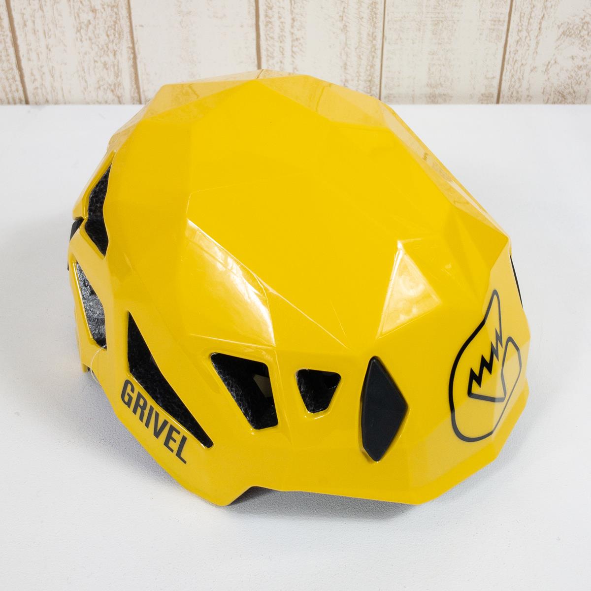 [Unisex One Size Yellow] Grivel Stealth Lightweight Mountain Helmet GV-HESTE Unisex Yellow Helmet