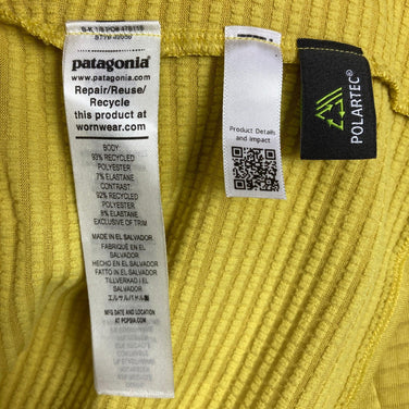 【Men's S イエロー系】 2025 Patagonia ( パタゴニア ) R1 プルオーバー フーディ R1 Pullover Hoody BNLG ポリエステル ウェア トップス アウター ジャケット フリース z00056244 BNLG フリース アウ