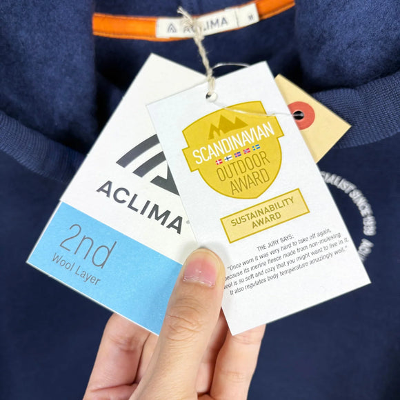 【Women's M ネイビー系】 Aclima ( アクリマ ) フリースウール フーディ ウィメン FleeceWool Hoodie Woman 104218 232 NAVY BLAZER z00055893 232 NAVY BLAZER フリース アウター