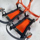 【M ブラック系】 Montbell ( モンベル ) スノースパイク 6 クイックフィット Snow Spike 6 Quick Fit アルミ ウィンターギア クランポン アイゼン z00060087  クランポン アイゼン ウィンターギア