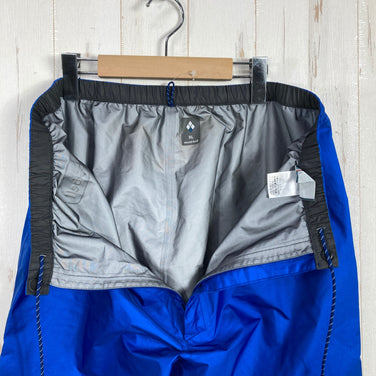 【Men's XL ブルー系】 Montbell ( モンベル ) ストームクルーザー パンツ Men's Storm Cruiser Pants Men's GORE-TEX 3レイヤー C-ニット ロングサイドジッパー ナイロン ウェア ボトムス ロングパンツ