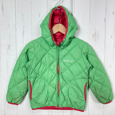 【Kid's 100 レッド系】 Montbell ( モンベル ) リバーシブルダウンパーカ ダウン ウェア トップス アウター ジャケット ダウンインサレーション z00057247  ダウンインサレーション アウター ジャケット トップス ウェア