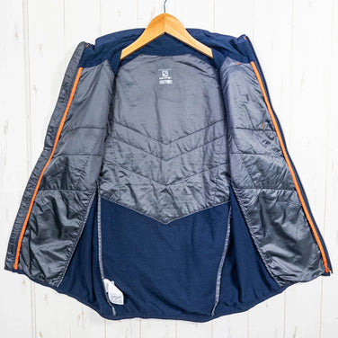 【Men's S ネイビー系】 Salomon ( サロモン ) パーク ウォーム ジャケット PARK WARM JACKET ポリエステル ウェア トップス アウター ジャケット フリース z00052466 フリース アウター ジャケット トップス ウェア - 【公式】2ndGEAR（セカンドギア）Webショップ【登山用品・アウトドア用品専門 買取販売店】