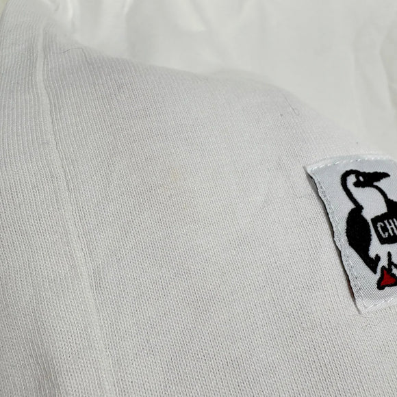 【Men's M ホワイト系】 Chums ( チャムス ) ブービー ロゴ Tシャツ Booby Logo T-Shirt コットン ウェア トップス インナー シャツ ショートスリーブTシャツ クルーネック コットン z00058990  コットン ショートスリ
